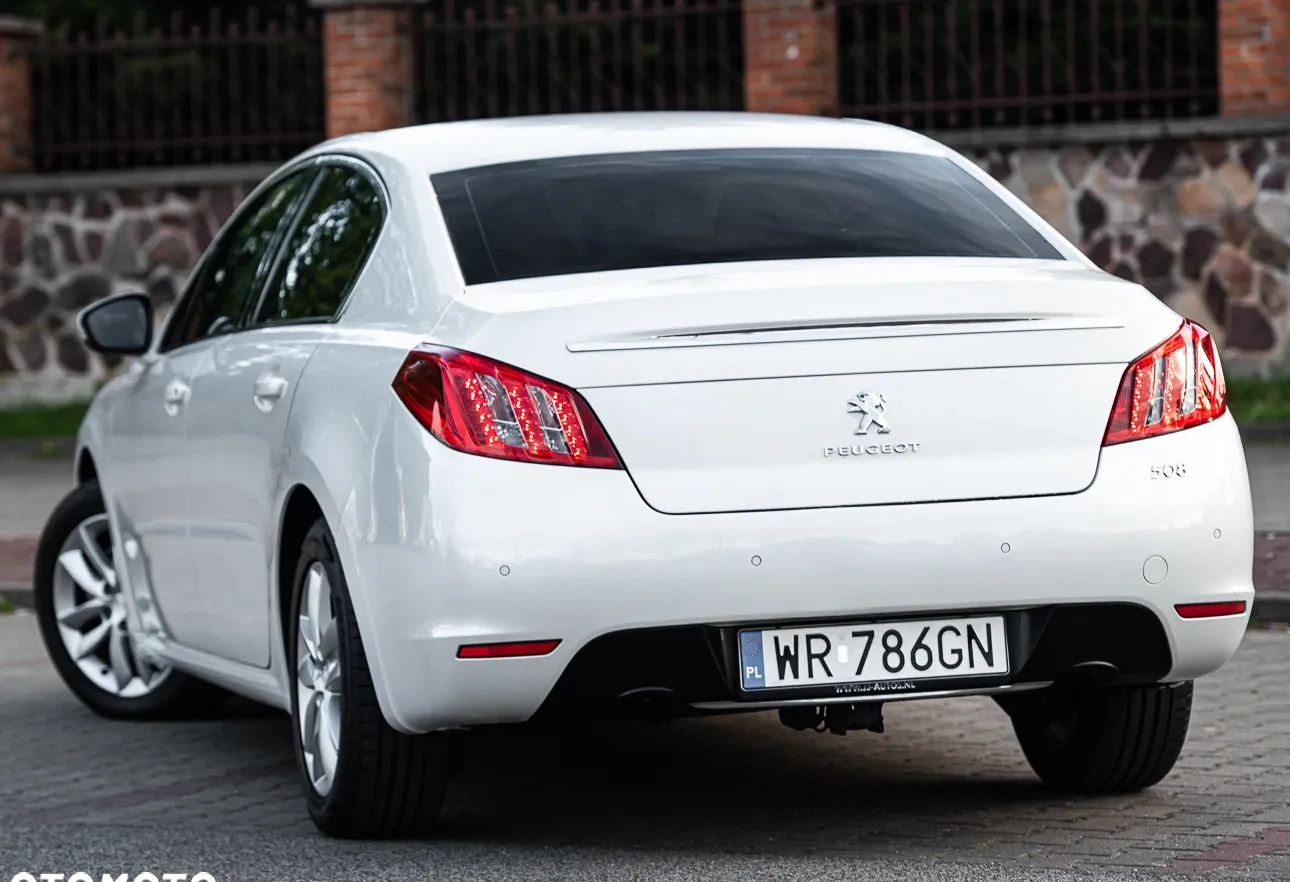 Peugeot 508 cena 26900 przebieg: 181000, rok produkcji 2011 z Jaraczewo małe 326